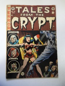 Tales from the Crypt #41 (1954) FR/GD Con 2/3 book length cumulative spine split