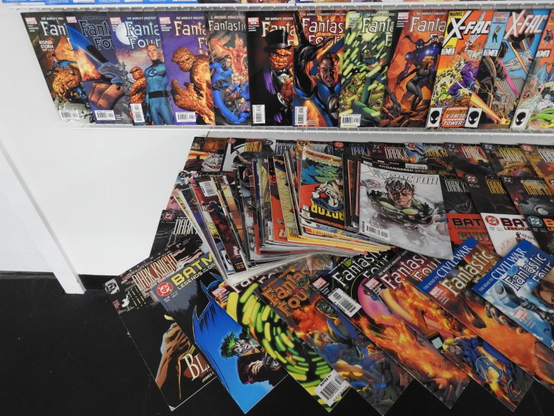 Huge Lot 210+ Comics W/ Batman, X-Men, Fantastic Four+ Avg VF+ Condition!!