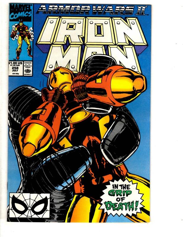 10 Iron Man Marvel Comic Books # 253 254 255 256 257 258 259 260 261 262 CR41
