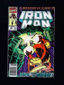 Iron Man #259  Marvel Comics 1990 Vf/Nm Newsstand
