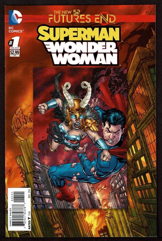 Wonder Woman Futures End and Superman/WW Futures End Lot of 2 Issues NM