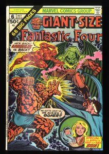 Giant-Size Fantastic Four #6 VF- 7.5