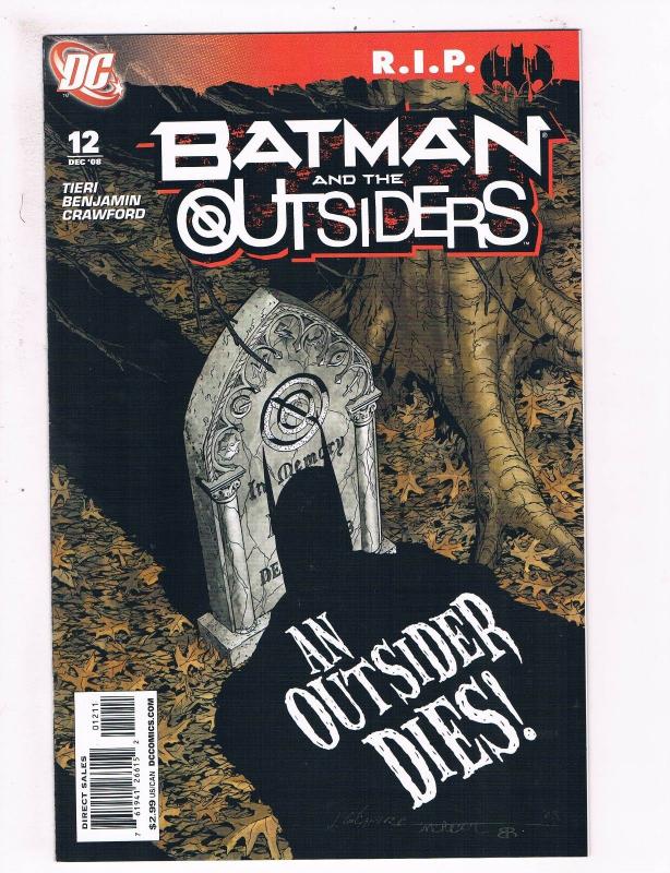 Batman & The Outsiders #12 NM 1st Print DC Comic Book 2008 Robin Joker Arrow S61