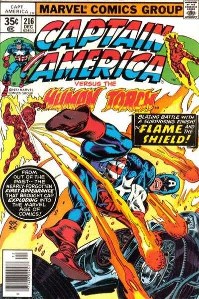 Captain America (1968 series) #216, NM- (Stock photo)