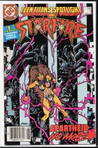 Teen Titans Spotlight #1 (1986) Starfire