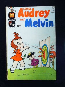 Little Audrey And Melvin #50  Harvey Comics 1971 Vg/Fn