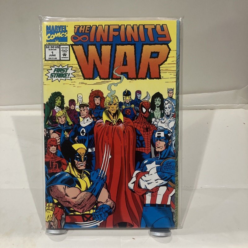 Marvel Comics The Infinity War #1 Comic Book June 1992