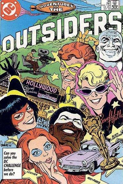 Adventures of the Outsiders #38, VF+ (Stock photo)