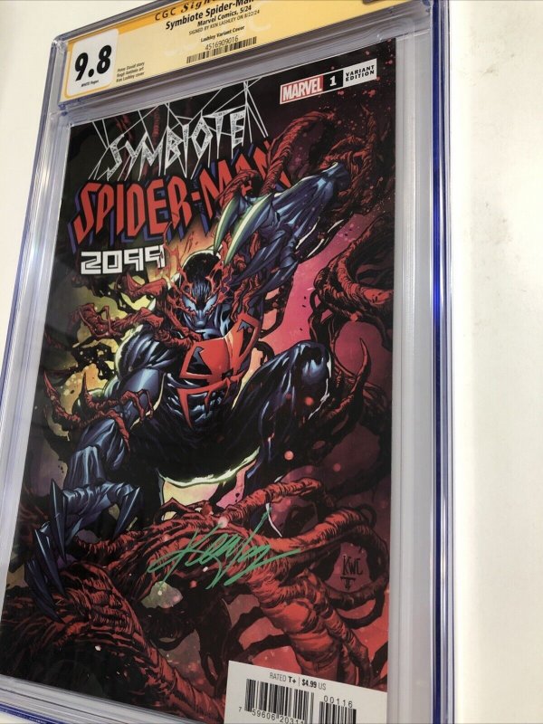 Symbiote Spider-Man (2024) # 1 (CGC 9.8 SS) Signed Ken LAshley * Marvel Comics