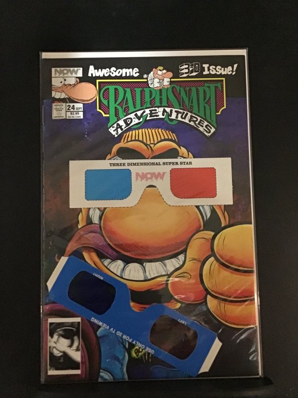 Ralph Snart Adventures #24 (1990) 3D with glasses