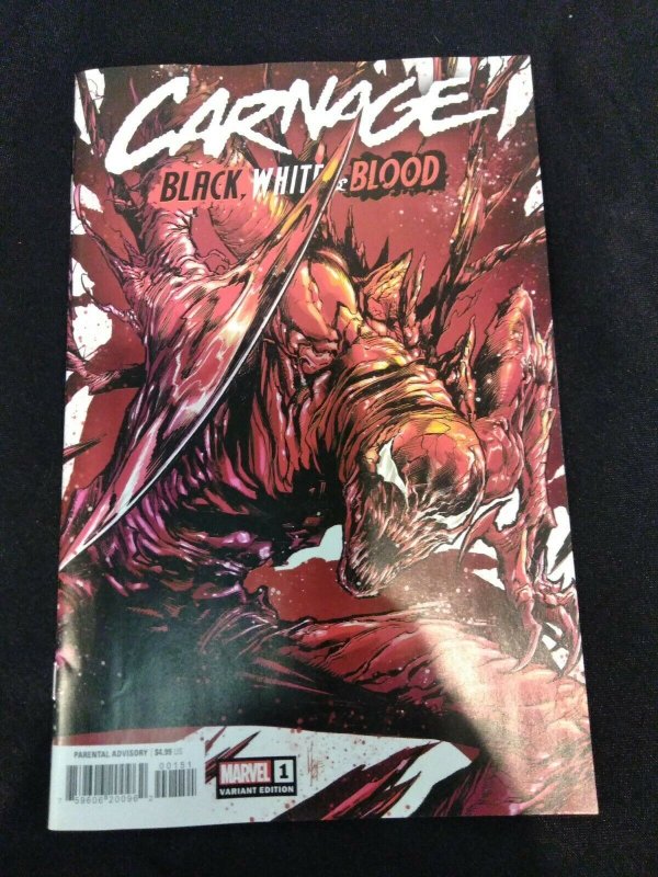 Marvel Comics Carnage Black, White, & Blood #1 CHECCHETTO COVER 1:50 NM-