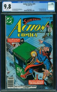 Action Comics #475 (1977) CGC 9.8 NMMT