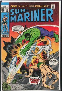 Sub-Mariner #34 (1971) Namor the Sub-Mariner