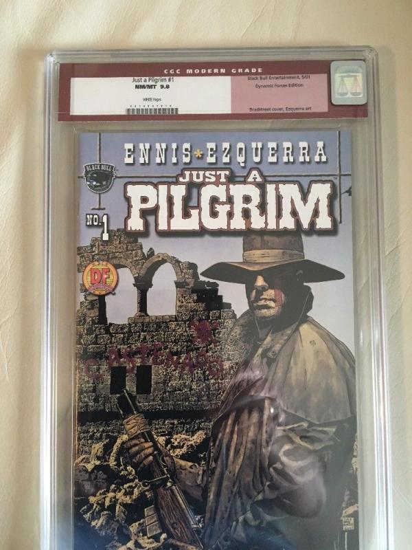 Just A Pilgrim #1 CGC 9.8 Dynamic Forces Variant Garth Ennis