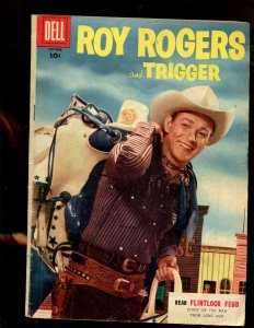 ROY ROGERS AND TRIGGER #94 (5.0) FLINTLOCK FEUD!