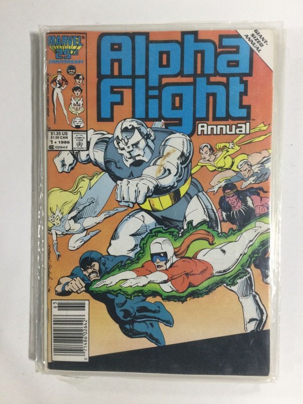 Alpha Flight Annual #1 (1986) VF3B129 VERY FINE 8.0