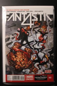 Fantastic Four #2 Leonard Kirk Cover (2014)