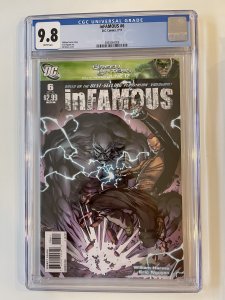 inFAMOUS #6 CGC 9.8 DC  Playstation (2011)