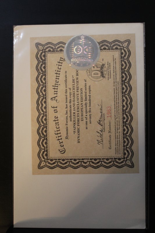 Painkiller Jane / Darkchylde: Preview Book European Edition (1998) *Limited*