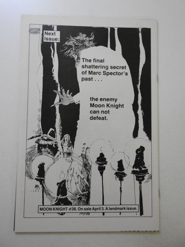 Moon Knight #37 (1984) VF/NM Condition!