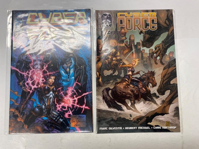 5 IMAGE comic book Cyber Force #11 26 Mantra Infinity Shaman's Tears 61 KM42