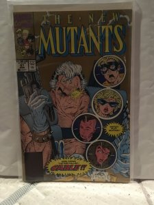 The New Mutants #87 (1990) 2nd Print (Gold Cover) First appearance of Cable
