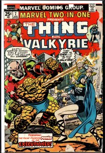 Marvel Two-in-One #7 (1975) Valkyrie