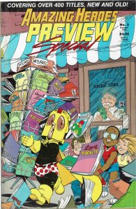 Amazing Heroes Preview Special #3 (1986) Usagi Yojimbo Watchman VF+