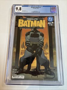 Absolute Batman (2024)  #1 (CGC 9.8) DC Comics • 1st Print