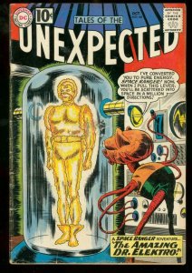 TALES OF THE UNEXPECTED #66 1961 DC SPACE RANGER MESKIN G/VG