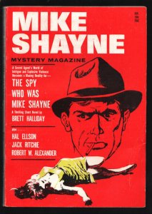 Mike Shayne Mystery 6/1966-Hardboiled pulp & crime thrills by Brett Halliday-...