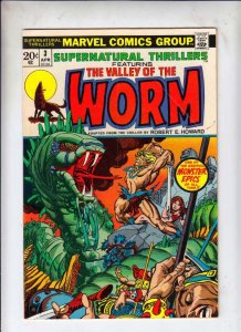 Supernatural Thrillers #3 (Apr-73) VF/NM High-Grade Valley of The Worm!