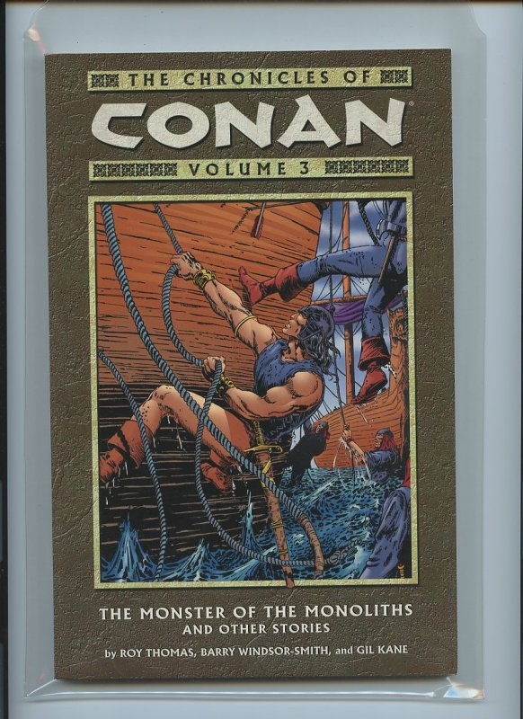 The CHRONICLES OF CONAN - Volume 3 - Monster of the Monoliths (Dark Horse)