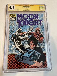 Moon Knight (1983) # 33 (CGC 9.2 SS WP) | Signed Sienkiewicz