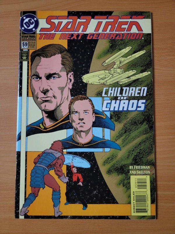 Star Trek The Next Generation #59 Direct Market Edition ~ NEAR MINT NM ~ 1994 DC