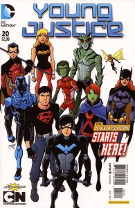 Young Justice (Vol. 2) #20 VG ; DC | low grade comic Cartoon Network All Ages Ni