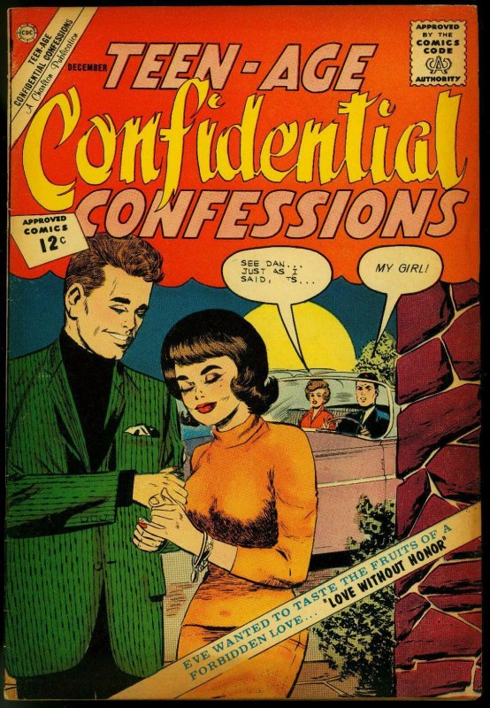 TEEN-AGE CONFIDENTIAL CONFESSIONS #15 1962-CHARLTON VG