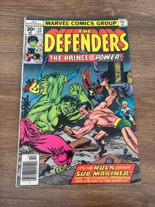 Defenders # 52 VF- Marvel Comic Book Dr Strange Hulk Silver Surfer 18 J437