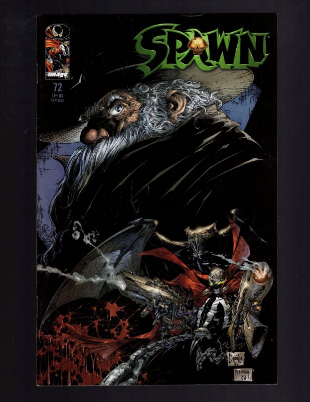 Spawn #72 (1998) Low Print Run Todd McFarlane & Greg Capullo, / MB#12