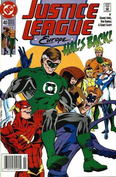 Justice League Europe   #40, NM (Stock photo)