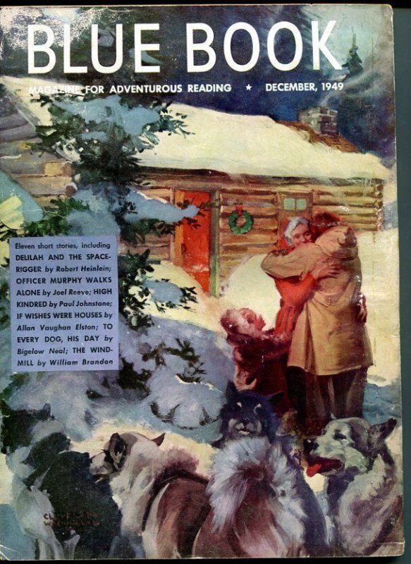 Blue Book--December 1949--Pulp Magazine--McCall--VG/FN