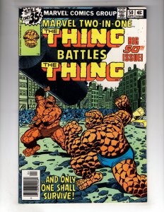 Marvel Two-in-One #50 (1979) The Thing vs The Thing  John Byrne / BN#5