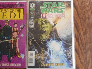 STAR-WARS LOT OF 4 BEAUTIFUL HIGH GRADE GEM WOW!!