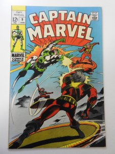 Captain Marvel #9 (1969) VF- Condition!