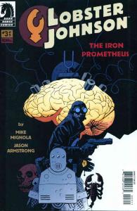 Lobster Johnson: The Iron Prometheus #3 VF/NM ; Dark Horse | Mike Mignola
