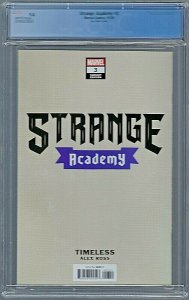 Strange Academy # 3 Alex Ross Sketch 1:100 Variant Cover Marvel CGC 9.8 2020 