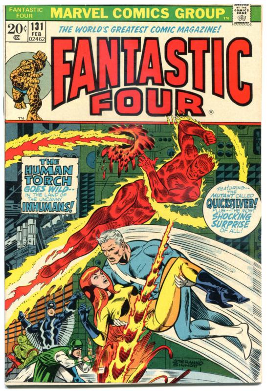 FANTASTIC FOUR #131, VF/NM, InHumans, Jim Steranko, 1961, more FF in store