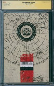 Department Of Truth #6 Cover B CGC 9.6 Signed James Tynion IV