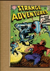 Strange Adventures #197 - The Eggs Hatched Robots - 1967 (Grade 5.5) WH