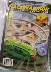 RACE WARRIOR #4 AMERICAS RACING COMIC BOOK  2000 HARALD BELKER SPECIAL FEATURE
